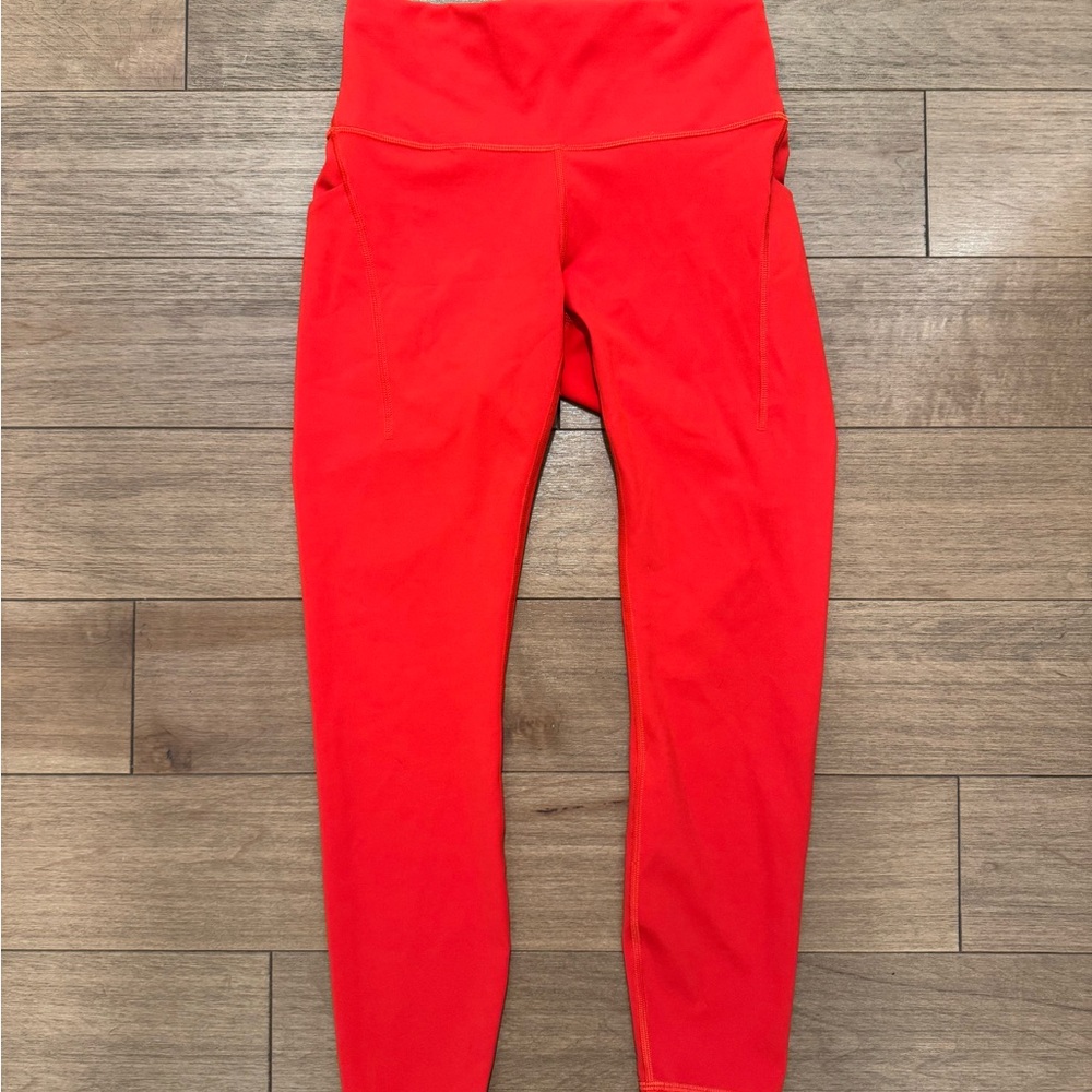 Lululemon Align Bright Red Leggings